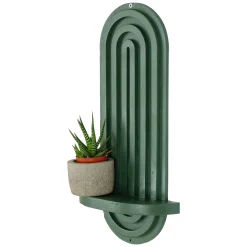 Mensola Verde un Ripiano 20x9x40h cm, - Pernumia