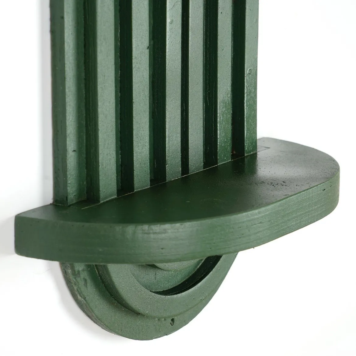 Mensola Verde un Ripiano 20x9x40h cm, - Pernumia