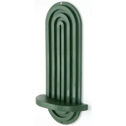 Mensola Verde un Ripiano 20x9x40h cm, - Pernumia