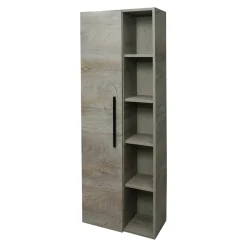Mobile colonna bagno sospeso 51x135h cm rovere - Achisa