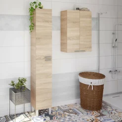 Mobile colonna bagno 30x85h cm rovere - Alcott