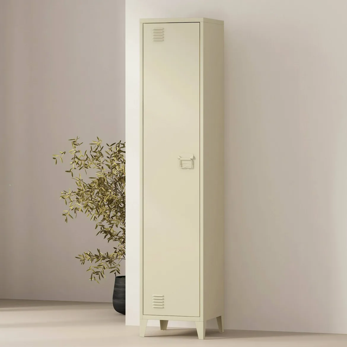 Mobile colonna 38x180h cm panna - Soleto