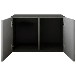 Mobile da Ingresso Grigio 2 Paia con Scarpiera 63x35x41h cm, 2 Ante - Scorrano