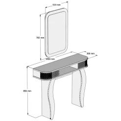 Mobile da Ingresso Marrone Noce Nero 8 Ripiani Appendiabiti 90x35x200h cm, Apertura Battente - Pecchi