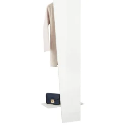Mobile ingresso a muro moderno bianco lucido 50x200h cm - Allinko