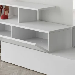 Mobile ingresso da parete 3 ante bianco 170x190h cm - Barengo