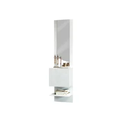 Mobile ingresso da parete bianco 45x190h cm - Ivana