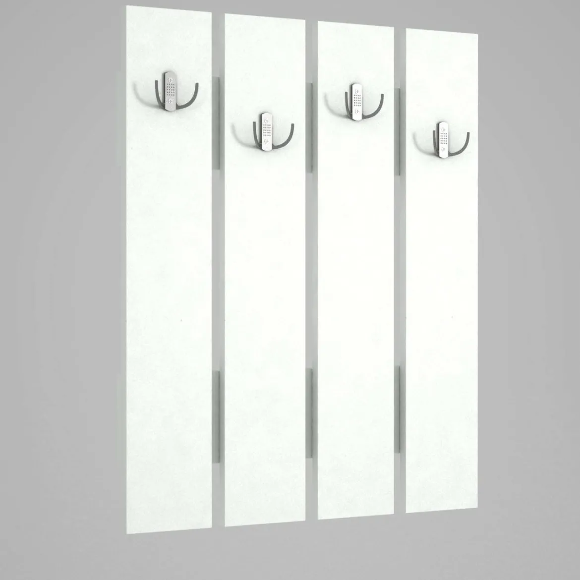 Mobile ingresso sospeso bianco 64x80h cm - Joachim