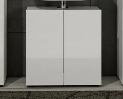 Mobile lavandino 2 ante 60x34x62h cm bianco lucido - Vione
