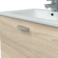 Mobile lavandino 2 cassetti 70x45x50h cm rovere - Tico