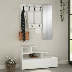 Mobile per ingresso sospeso bianco 30x99h cm - Gert