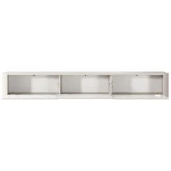 Mobile Porta tv Beige Cashmere 3 Cassetti un Ripiano 200x34x28h cm, 3 Vani - Kahate