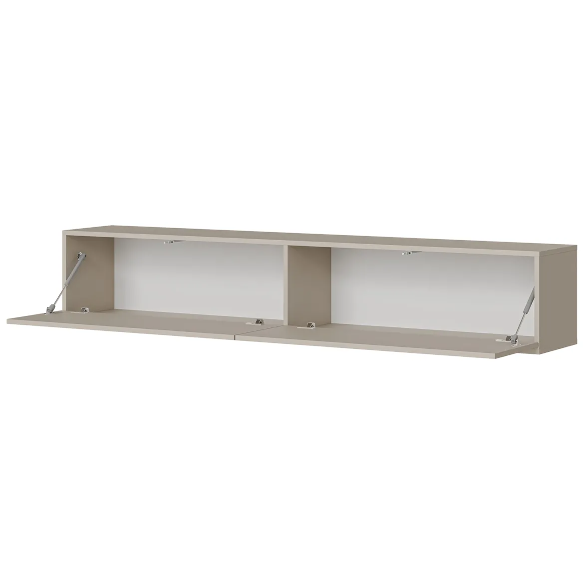 Mobile Porta tv Beige un Ripiano 2 Ante 180x32x32h cm, un Vano - Mocogno