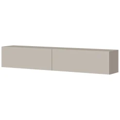 Mobile Porta tv Beige un Ripiano 2 Ante 180x32x32h cm, un Vano - Mocogno