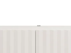 Mobile Porta tv Bianco Crema Beige un Ripiano 2 Ante 128x42x32h cm, 2 Vani - Vetto