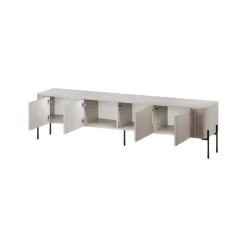 Mobile porta TV Brembana, 190x40 h50 cm, Beige