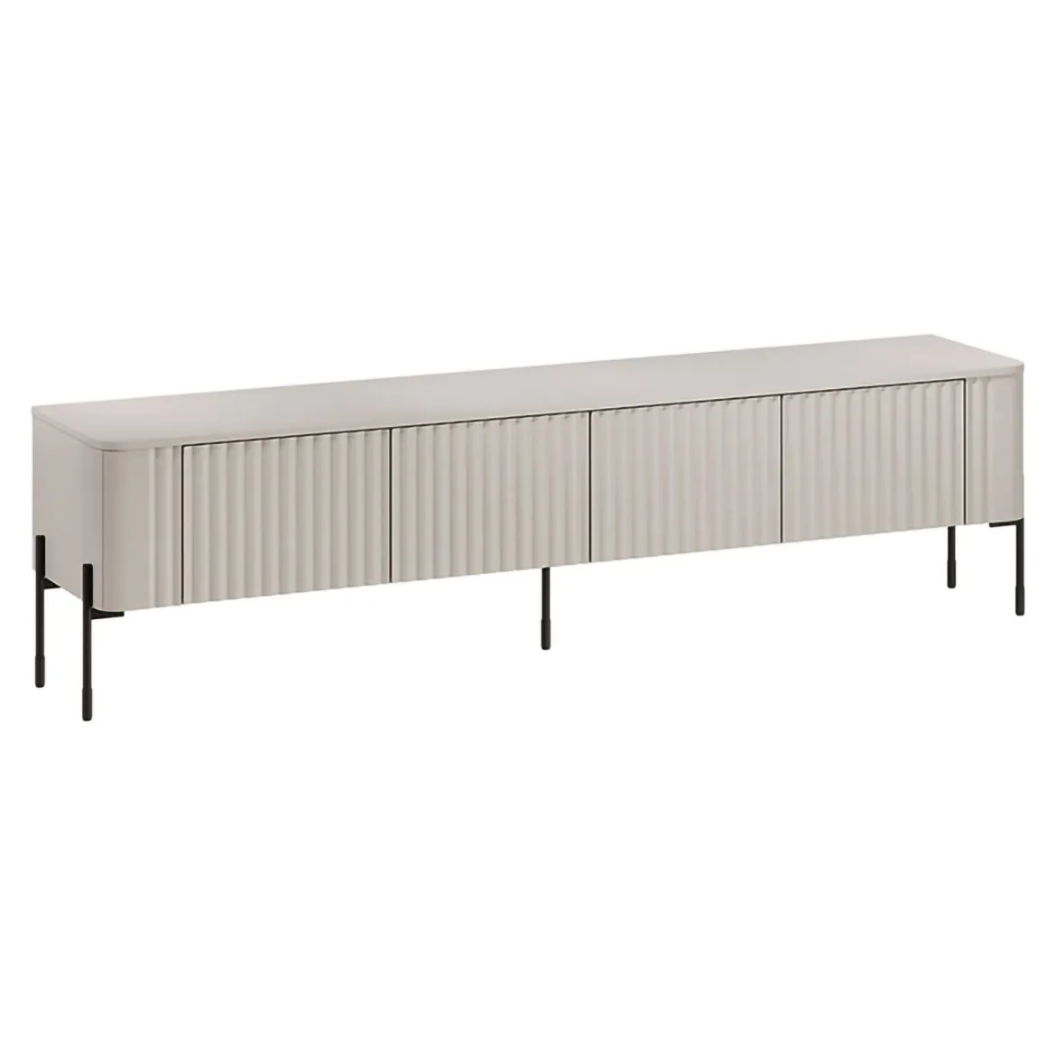 Mobile porta TV Brembana, 190x40 h50 cm, Beige
