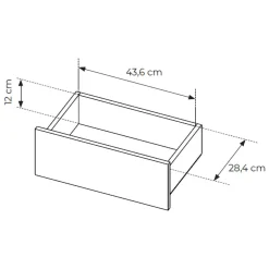 Mobile Porta tv Marrone Chiaro Marrone Rovere 2 Cassetti 2 Ripiani 203x40x43h cm, 2 Ante - Kakagano