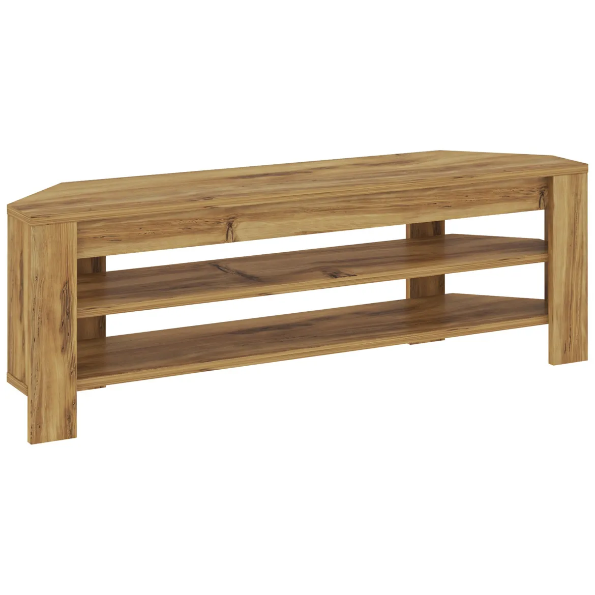 Mobile Porta tv Marrone Rovere 2 Vani 2 Ante 160x36x45h cm, Apertura a Ribalta - Palmi