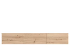 Mobile Porta tv Marrone Rovere Nodi un Ripiano Apertura a Ribalta 157x40x52h cm, 2 Ante - Nazzaro