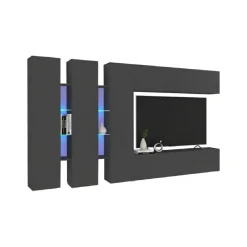 Mobile salotto smart 340cm antracite - Carretto