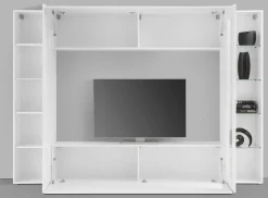 Mobile soggiorno smart 260cm bianco lucido - Amel