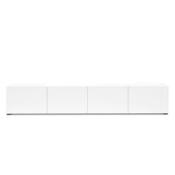 Mobile TV bianco lucido 225x38x39h cm 6 ante - Vongfong