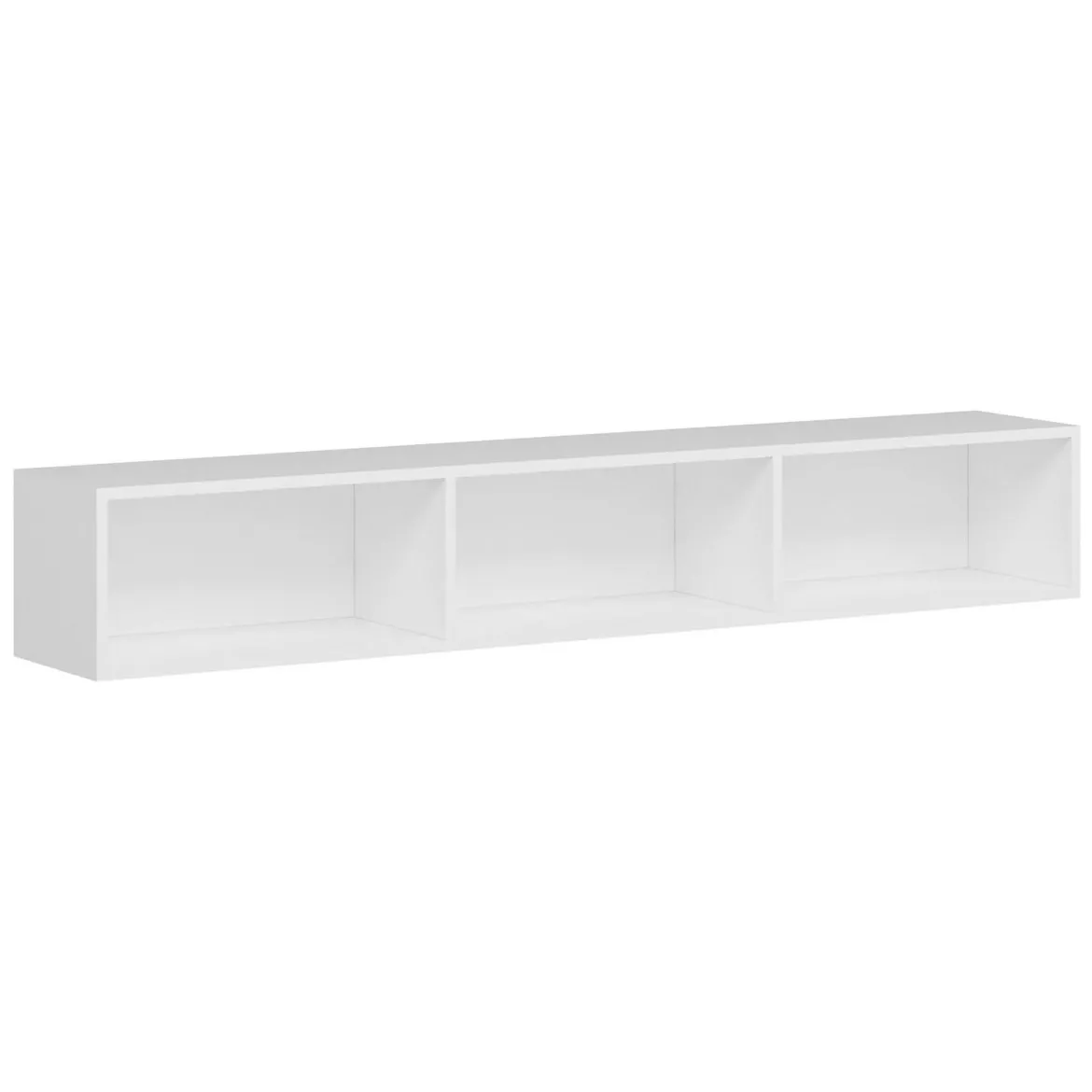 Mobile TV bianco 180x32x30h cm 3 ante - Barzago