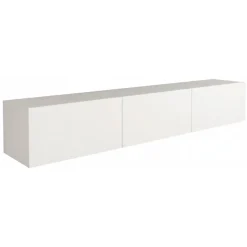 Mobile TV bianco 180x32x30h cm 3 ante - Barzago