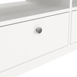 Mobile TV bianco 151x38x54h cm in legno - Astana