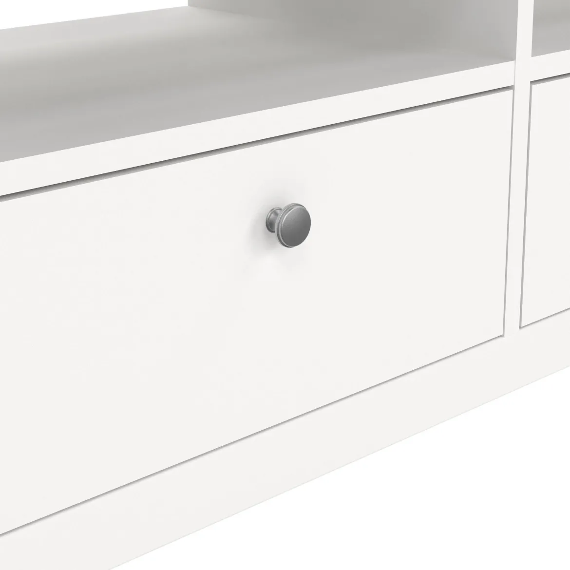 Mobile TV bianco 151x38x54h cm in legno - Astana