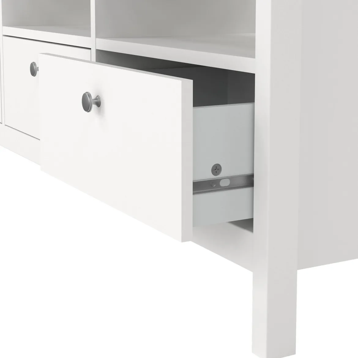 Mobile TV bianco 151x38x54h cm in legno - Astana