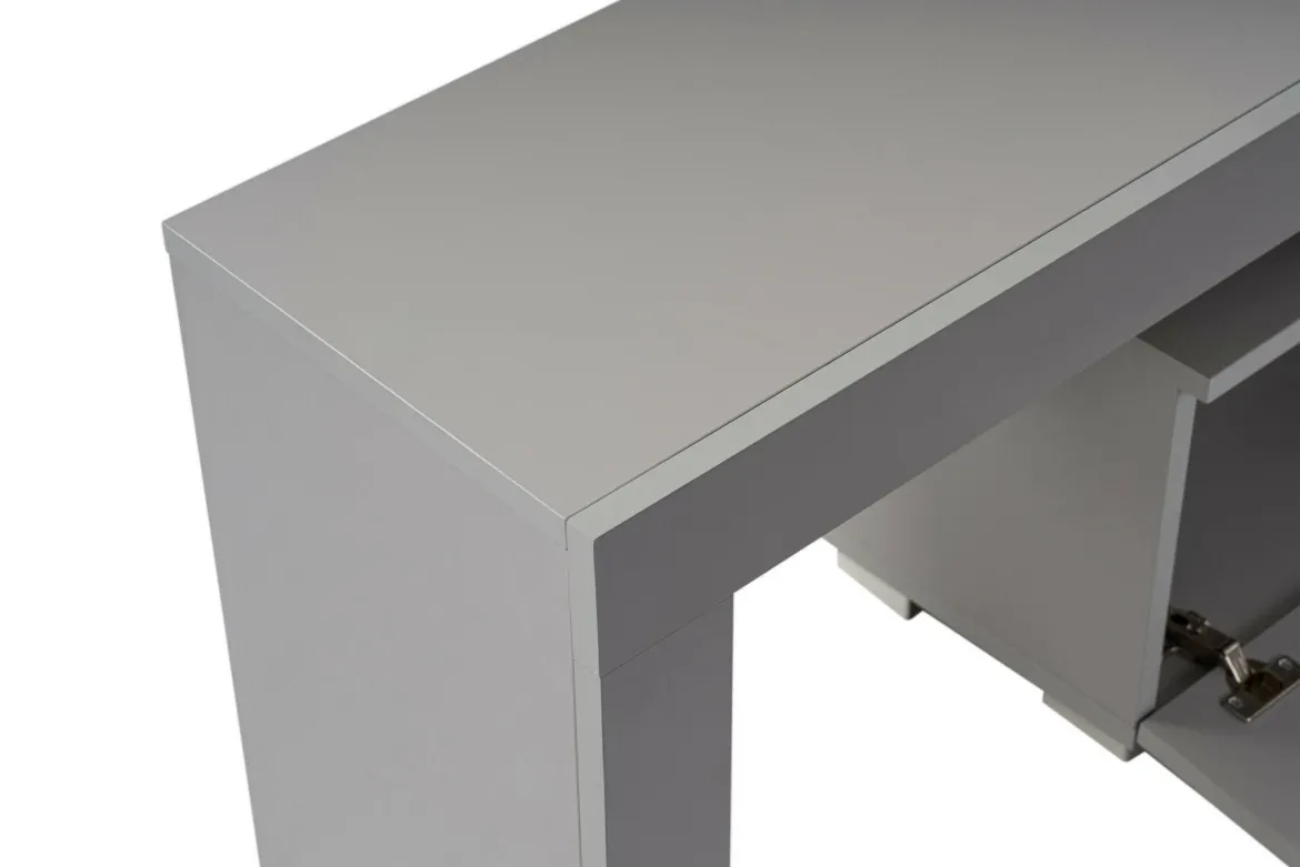 Mobile TV grigio 180x31x50h cm 2 ante - Andarna