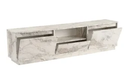 Mobile TV marmo 160x29x42h cm 3 ante - Morrigan