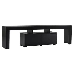 Mobile TV nero 180x31x50h cm 2 ante - Andarna