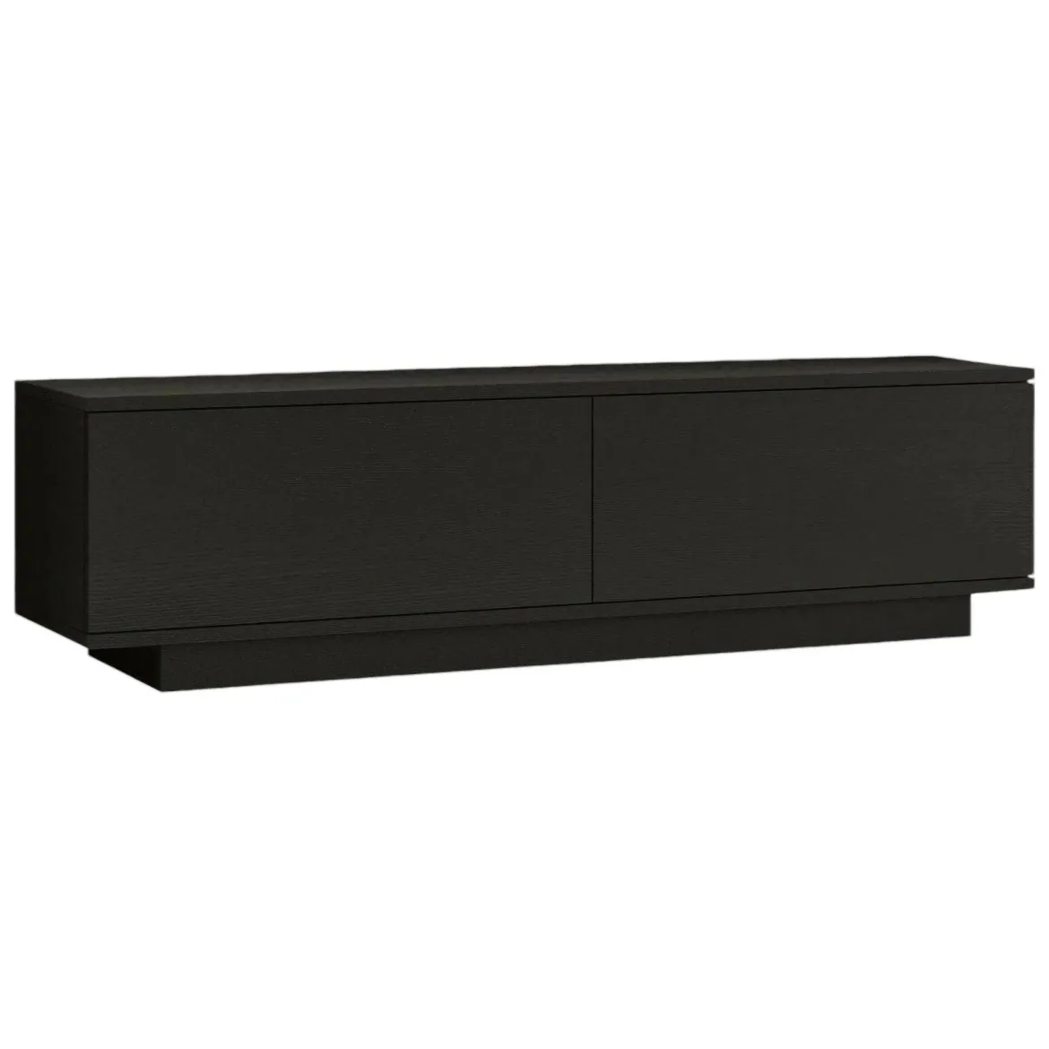 Mobile TV nero 140x35x38h cm 2 ante - Goro