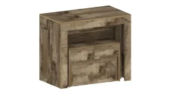 Panca allungabile acero 290x25x45h cm - Yutu