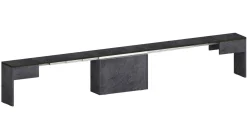 Panca allungabile ardesia 290x25x45h cm - Quedan