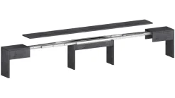 Panca allungabile ardesia 290x25x45h cm - Quedan