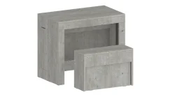 Panca estensibile cemento 290x25x45h cm - Yutu
