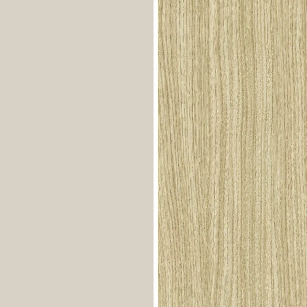 Parete Attrezzata Beige Modulabile 10 Ripiani 280x45x120.5h cm, Apertura a Ribalta, Battente - Lazzate