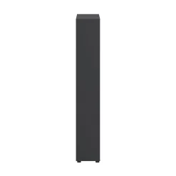 Parete salotto multifunzione 240cm rovere e grigia - Litvjak