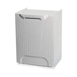 Pattumiera bassa bianco 34x47h cm - Nakri