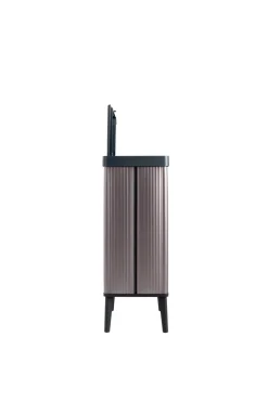 Pattumiera minimal cucina 54 L 44x27x69h cm marrone - Tofino