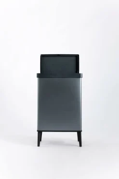 Pattumiera scandi 54 L 44x27x69h cm blu - Tofino