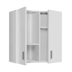 Pensile bagno 2 ante 60x60h cm bianco - Mors