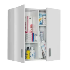 Pensile bagno 2 ante 60x60h cm bianco - Mors