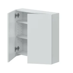 Pensile bagno 2 ante 60x60h cm bianco lucido - Apollosa