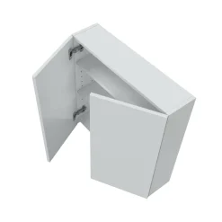 Pensile bagno 2 ante 60x60h cm bianco lucido - Apollosa