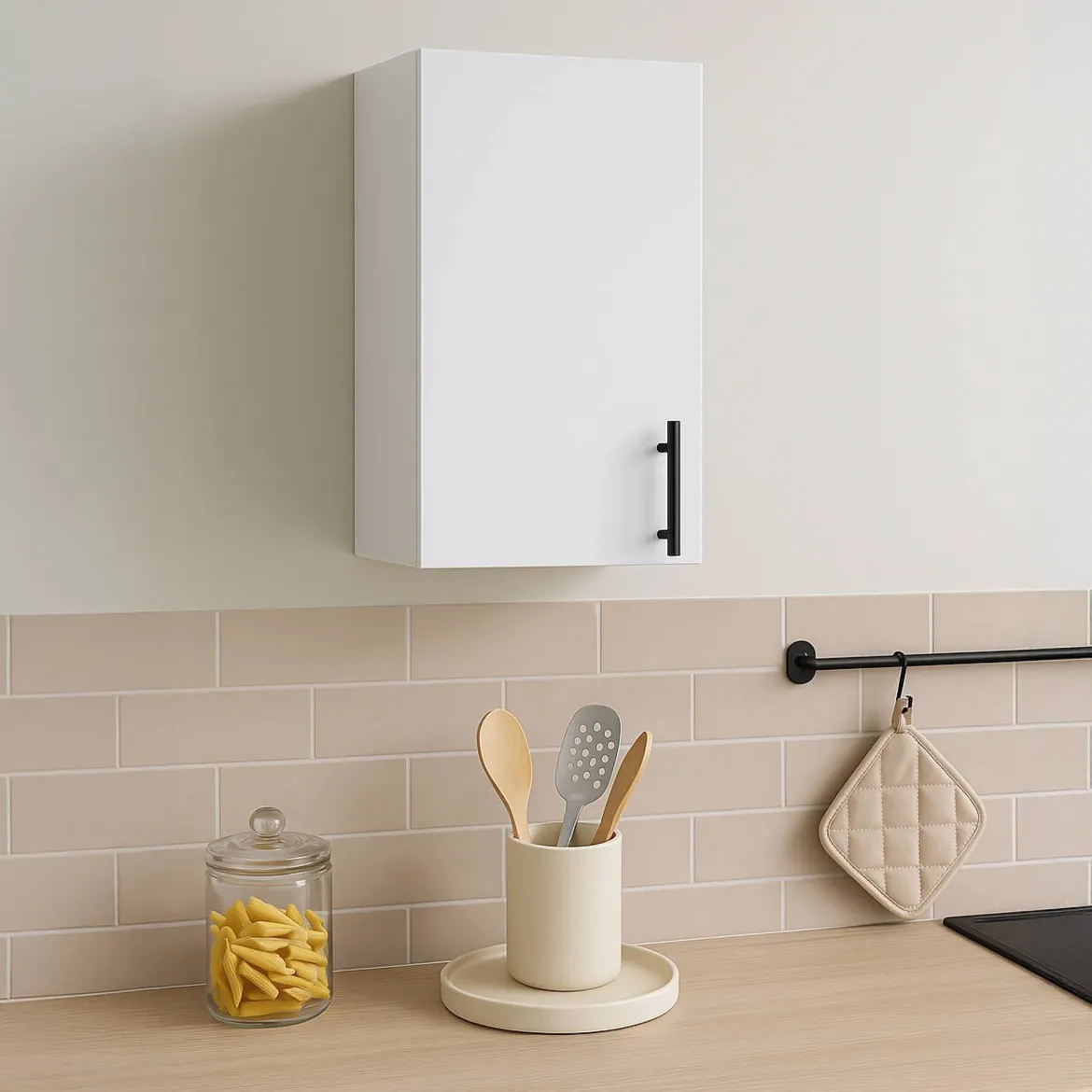 Pensile moderno modulabile 40x59h cm bianco - Thyra